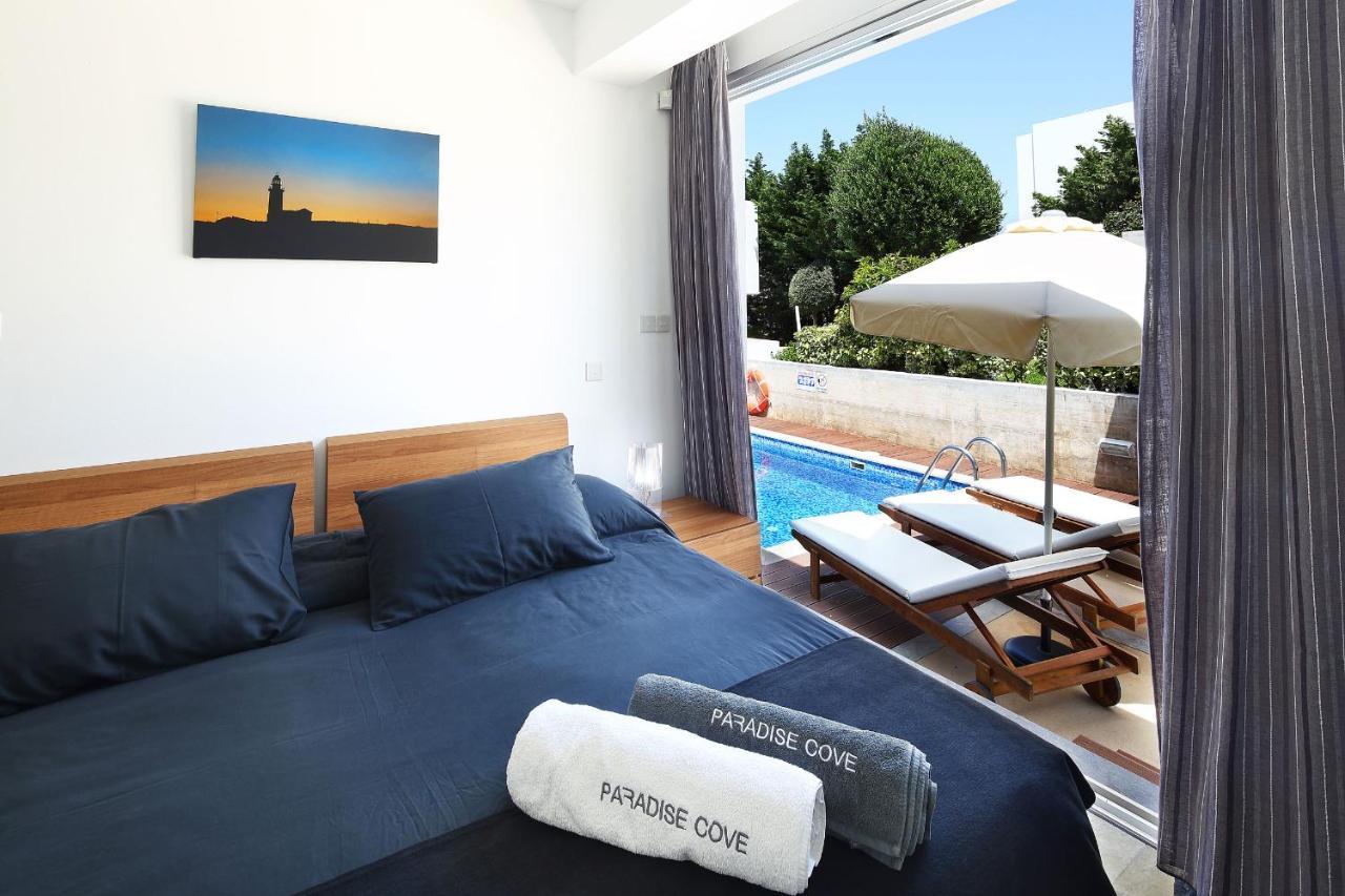 Paradise Cove Luxurious Beach Villas Paphos Exterior foto