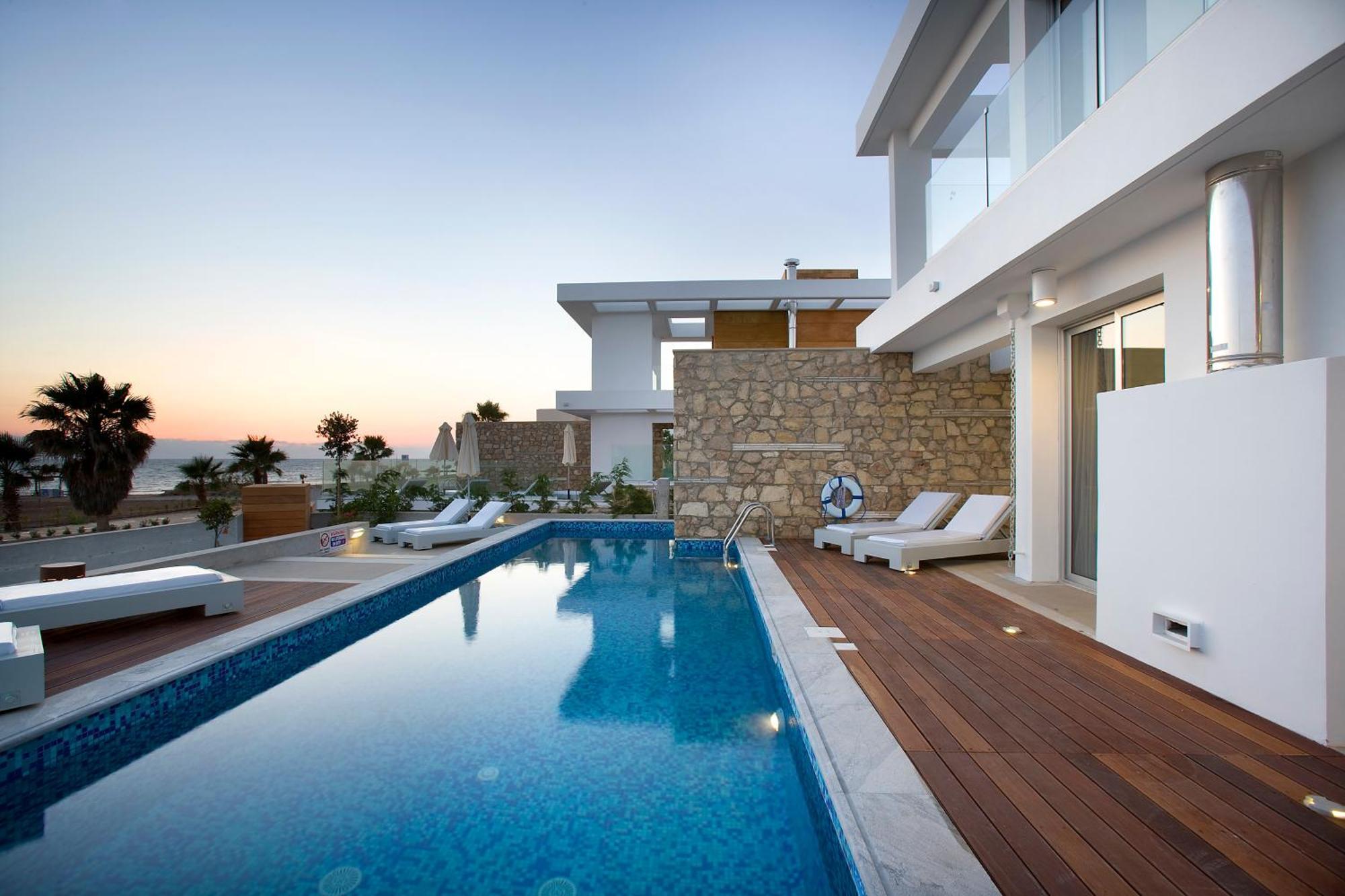 Paradise Cove Luxurious Beach Villas Paphos Exterior foto