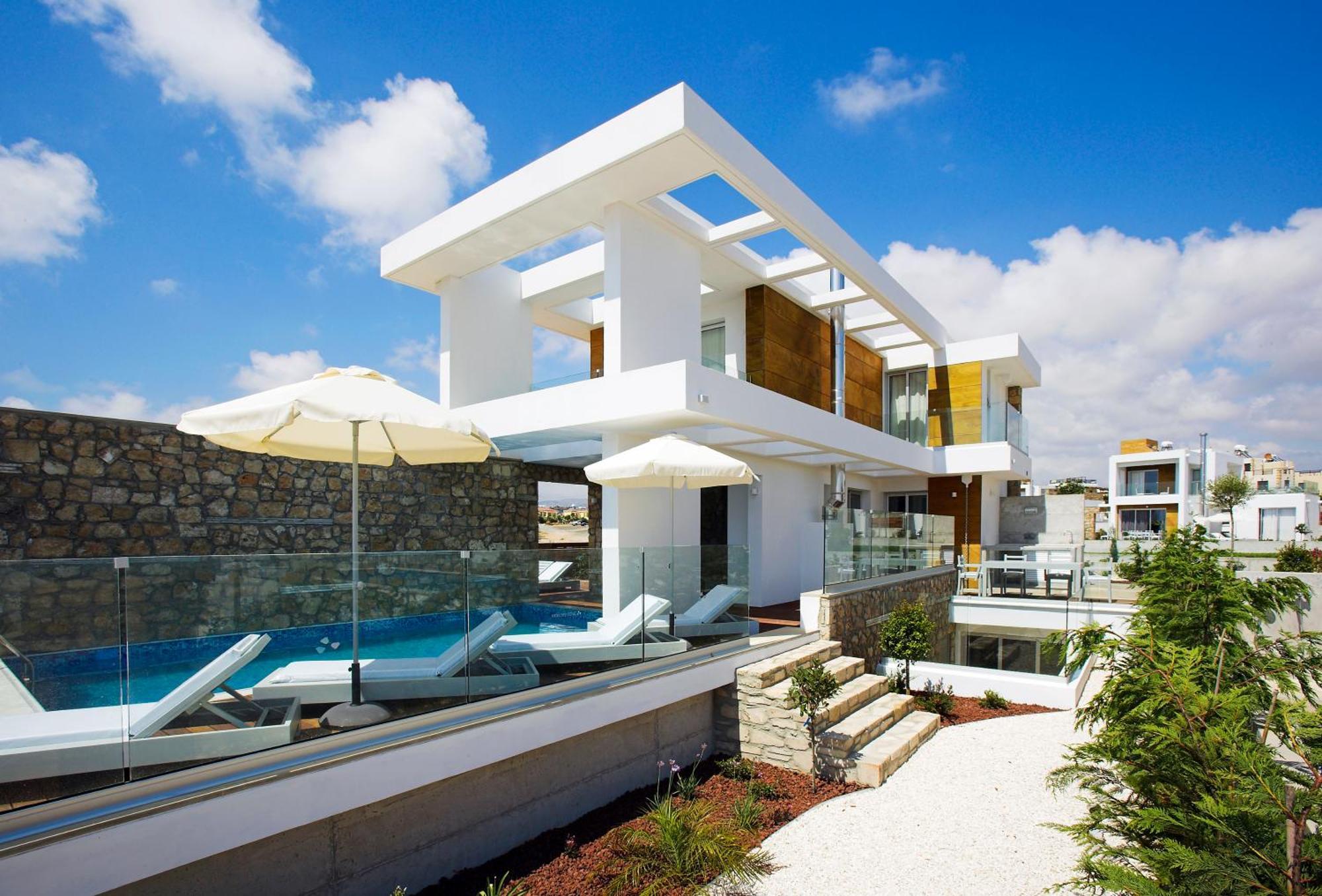 Paradise Cove Luxurious Beach Villas Paphos Exterior foto