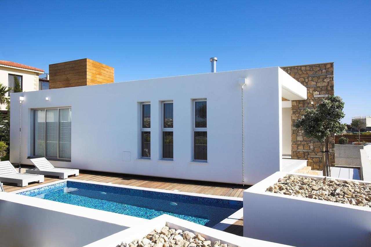 Paradise Cove Luxurious Beach Villas Paphos Exterior foto